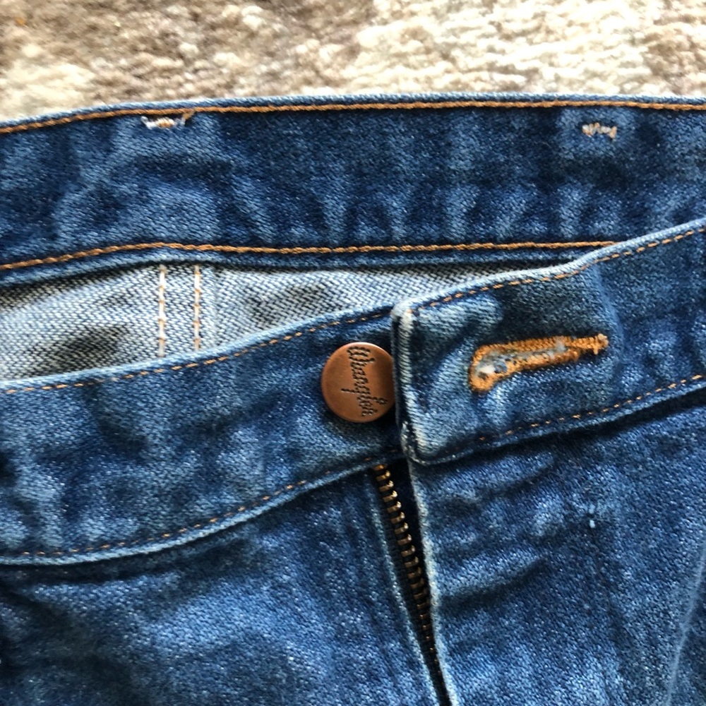 Mens Wrangler 13MWZ Jeans - Picture 6 of 7